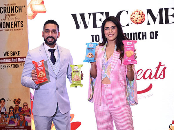 Actress Madhurima Tuli Unveils New Brand 'Bakeats' in Noida, Launches Variety of Cookies & Rusks Promising a 'Taste Mein A++' Experience with Every Bite