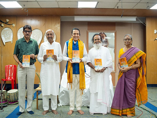 Dr. Dinesh Shahra Launches Sanatan Avatar at Sri Sri Academy, Kolkata -- A Tribute to Gurudev's Vision and Sanatan Wisdom  