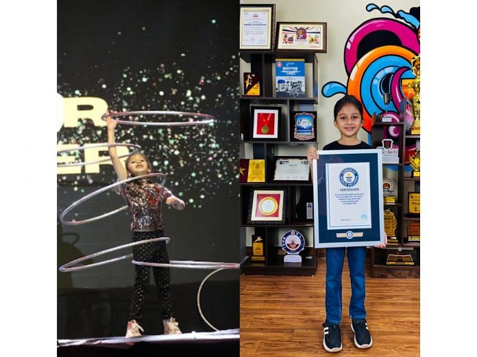 7-Year-Old Sinaya Biyani Breaks Guinness World Record with 101 Hula Hoop Rotations in 30 Seconds!
