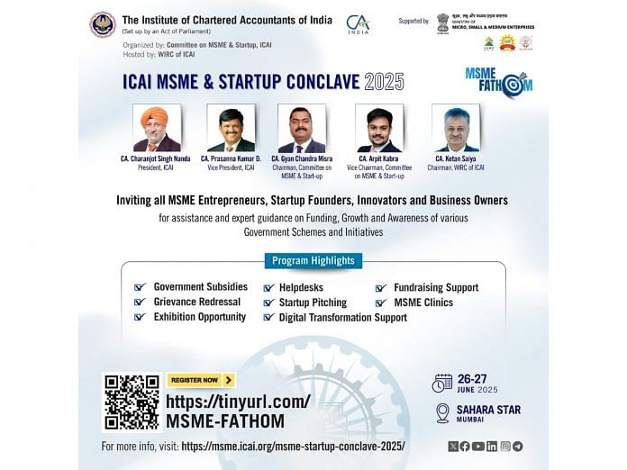 ICAI Pioneers Nationwide MSME Empowerment Drive for 'Viksit Bharat'