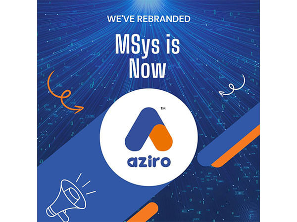 MSys Technologies Rebrands as 'Aziro'-- Signaling a Bold New Era in AI-Native, Innovation-Driven Future
