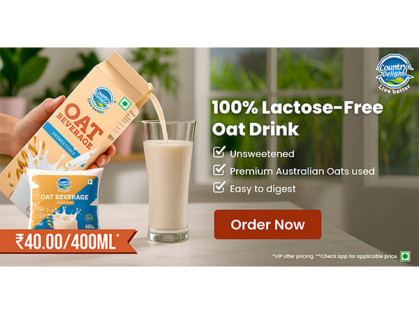 Country Delight Launches Oats Beverage - A Wholesome, Affordable Plant-Based Alternative