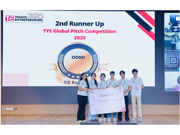 TiE Rajasthan Makes History at TYE Global 2024: Team OOMI Wins $1500 and Becomes Only Indian Team in Global Top 3