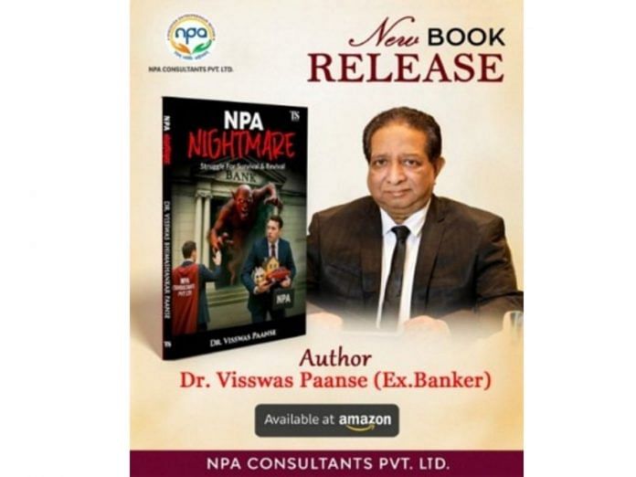 NPA NIGHTMARE: Struggle for Survival and Revival Book Launch authored by Dr. Visswas Paanse