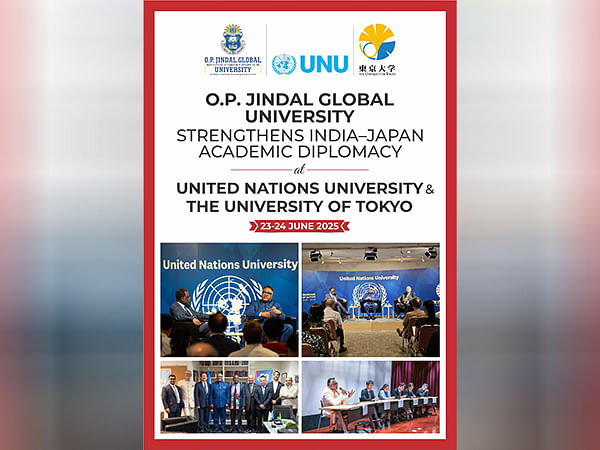 O.P. Jindal Global University Strengthens India-Japan Academic Diplomacy at United Nations University (UNU) and University of Tokyo