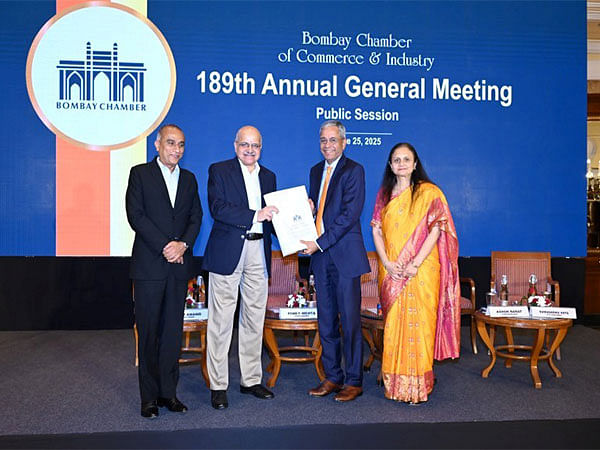 CEO NITI Aayog B.V.R Subrahmanyam delivers impactful message at Bombay Chamber's 189th AGM; Rajiv Anand takes over as Chamber president