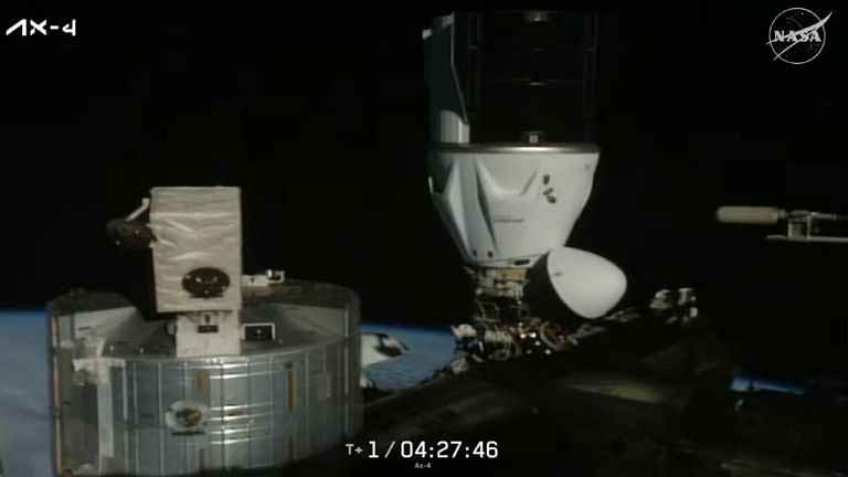 ‘Grace is happy to be on Harmony’: Axiom-4 capsule Dragon Grace docks safely at ISS
