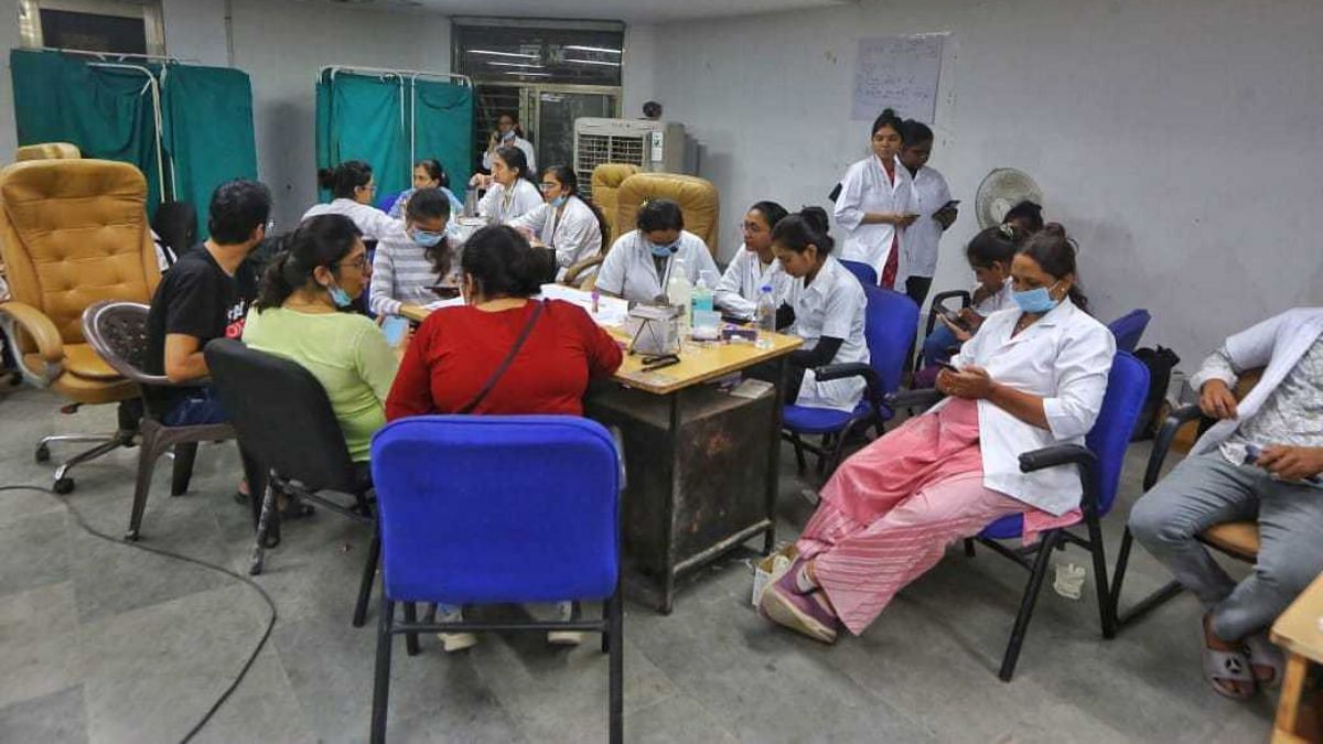 The DNA sampling centre set up inside Civil Hospital Ahmedabad | Praveen Jain | ThePrint