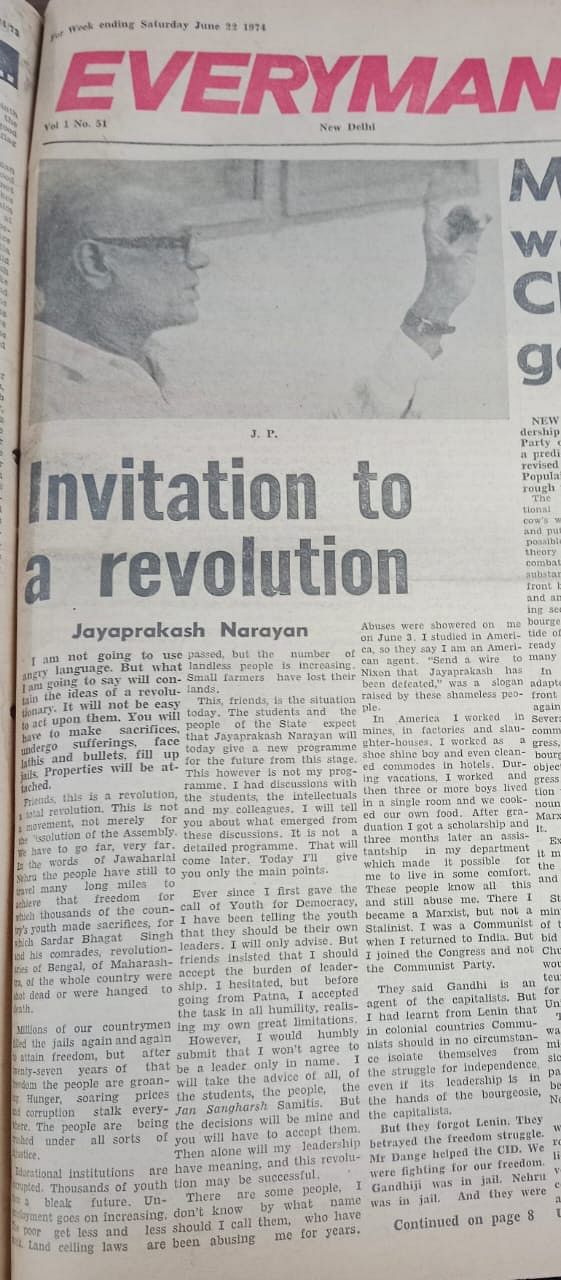 JP's call for 'total revolution' in 'Everyman'