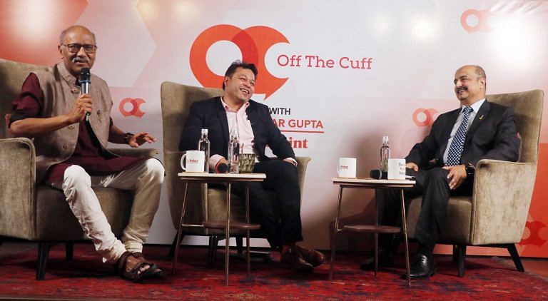 Snapshots from ThePrint OTC: When former IAF chief VR Chaudhari gave a masterclass on air power