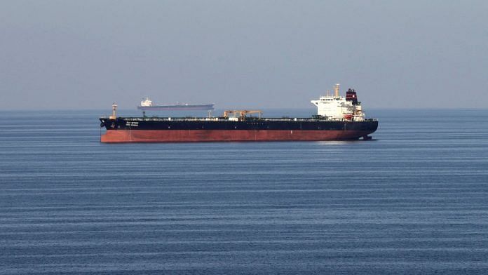 File photo of an oil tankers passing through Strait of Hormuz | Reuters/Hamad I Mohammed