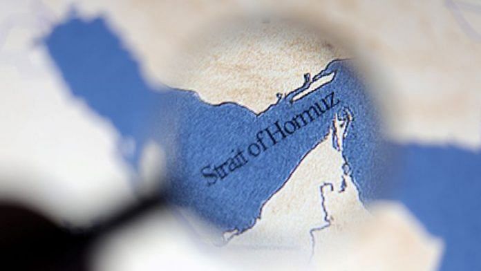 A map showing the Strait of Hormuz is seen in this illustration taken on 22 June 2025. | File Photo | Illustration | Dado Ruvic | Reuters