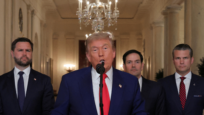 US President Donald Trump delivers an address to the nation at White House | File photo | Reuters