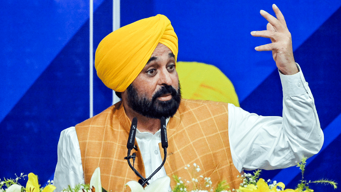 File photo of Punjab CM Bhagwant Mann | ANI