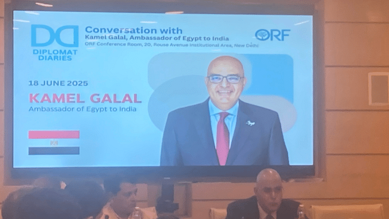 Egyptian Foreign Minister Abdelatty in India next week. Focus on joint defence production, exports