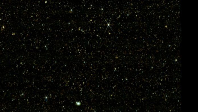 A section of the COSMOS map | Courtesy: cosmos.astro