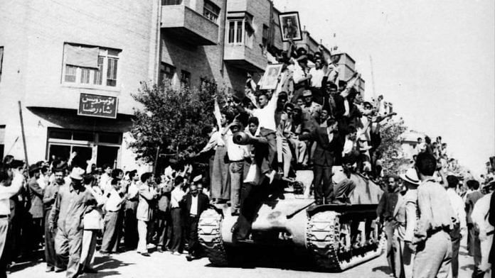 Representational image: Demonstrators in Iran during the 1953 coup | picryl