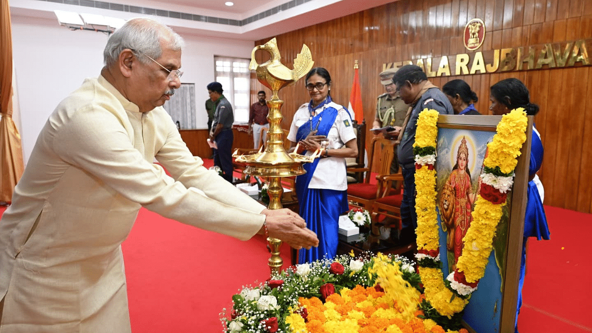 Governor R. V. Arlekar as Chief Guest in Kerala State Bharat Scouts and Guides Rajya Puraskar award ceremony at Raj Bhavan 19 June | Facebook/Governor of Kerala 