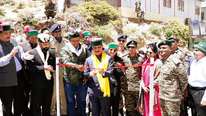 Chief Minister Sukhvinder Singh Sukhu at the ceremony Tuesday | X @CMOFFICEHP