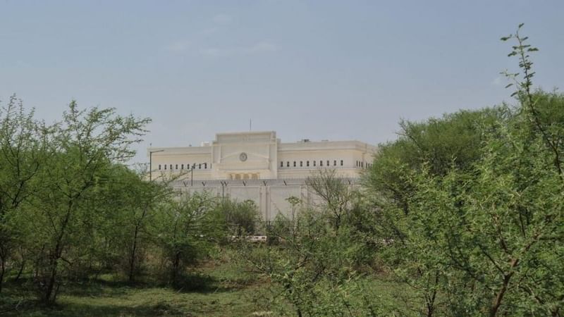 नवा रायपुर में मुख्यमंत्री का आधिकारिक निवास | फोटो: शुभांगी मिश्रा/दिप्रिंट
