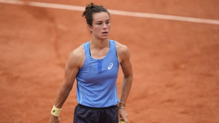 Tennis player Lois Boisson