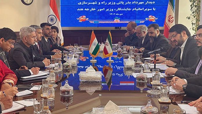 EAM S Jaishakar in meeting with Iran's Minister of Roads and Urban Development in Tehran in 2024 (Photo/X@DrSJaishankar)