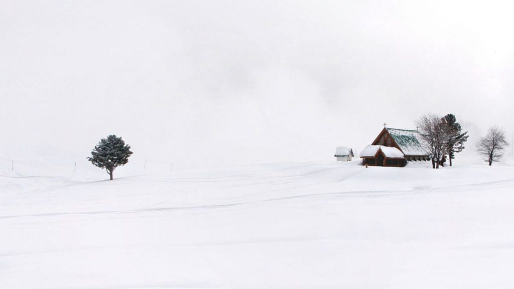 St Mary’s Church, Gulmarg, has been standing gracefully since 1902. | Ashish Sharma 