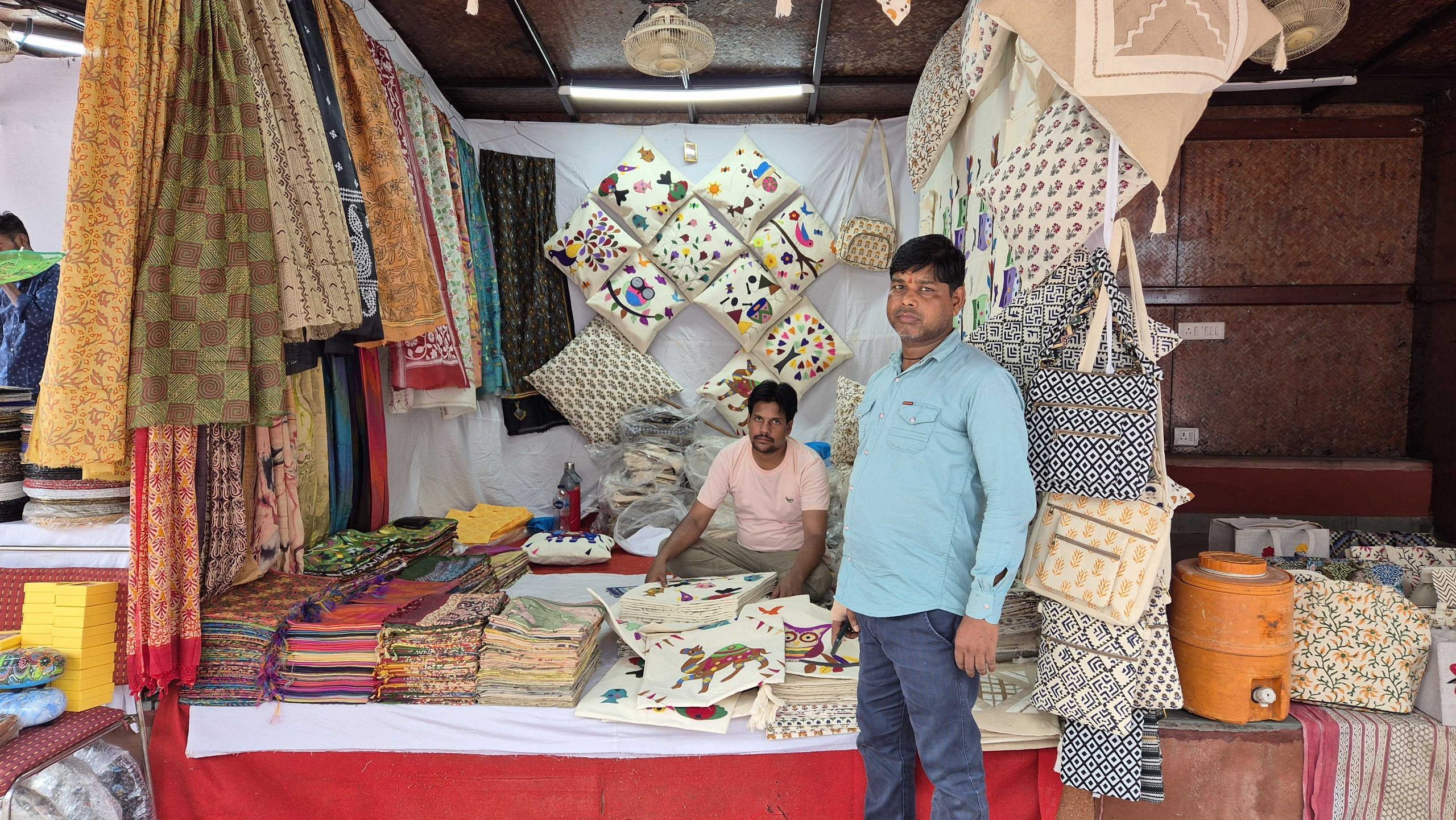 Chote Laal has been at the Dilli Haat exhibition for five years