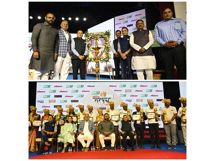 Rural Development Minister Jaykumar Gore announces ₹5 Cr reward 'Samruddhi Gram Yojana' at Lokmat Sarpanch Awards 2025