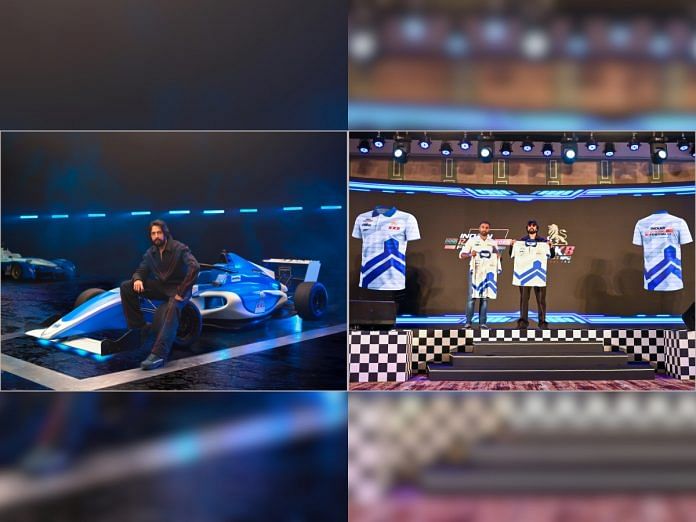 Superstar Kichcha Sudeepa Acquires Bengaluru Racing Team the Indian Racing Festival -- Launches 'Kichcha's Kings Bengaluru'