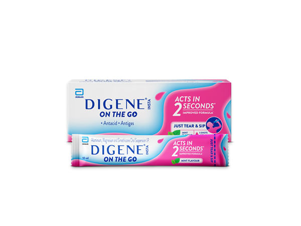 Abbott Launches Digene Insta on the Go - Instant Relief from Acidity, Anytime, Anywhere