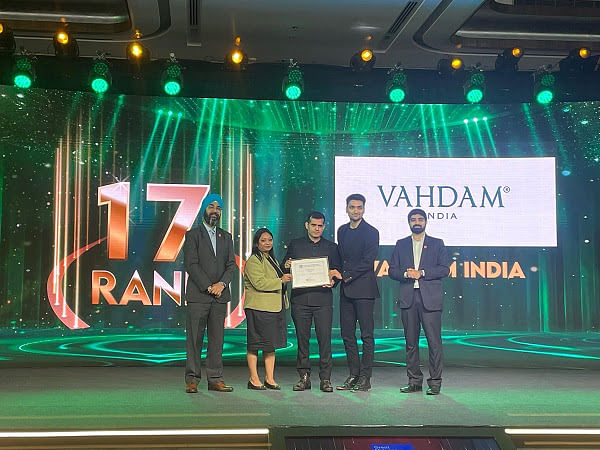 VAHDAM® India Ranks 17 on India's Great Mid-size Workplaces 2025