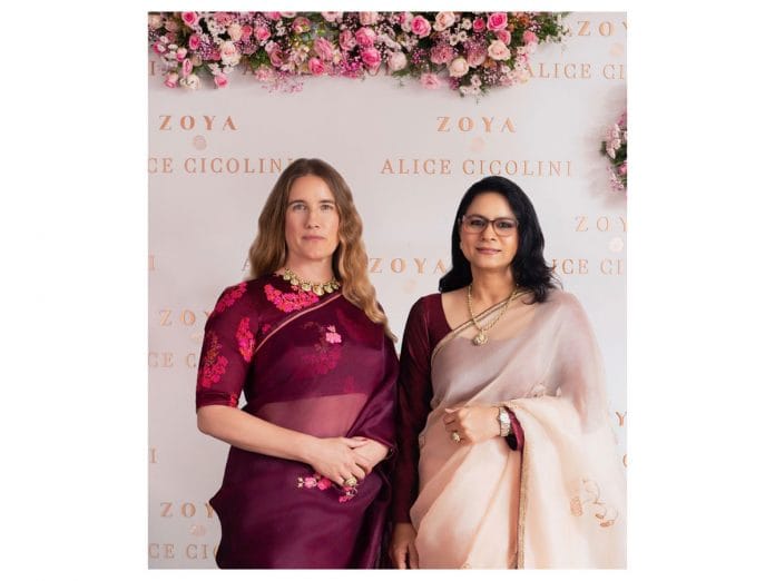 A first-of-its-kind in Indian Luxury: Zoya and Alice Cicolini Craft a Limited-Edition Capsule