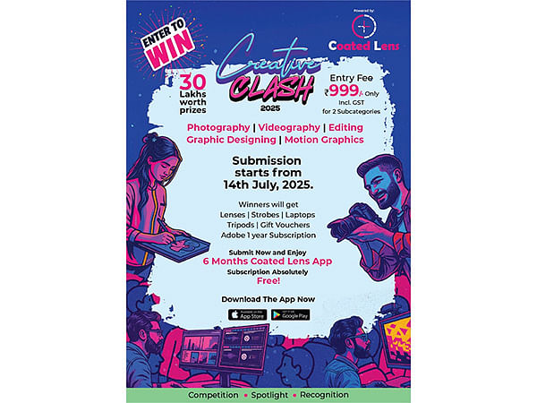 Coated Lens - The Platform Connecting Creative Professionals with Brands & Clients - Launches Creative Clash 2025