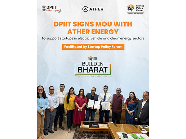 Startup Policy Forum Launches 'Build in Bharat', Enables Landmark MoU Between Ather Energy & DPIIT to Drive EV & Manufacturing Growth