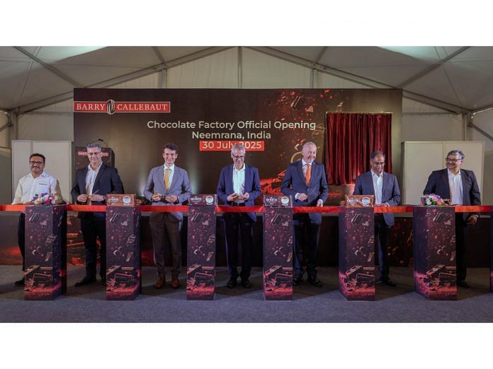 Barry Callebaut Inaugurates Third Chocolate Factory in Neemrana, India