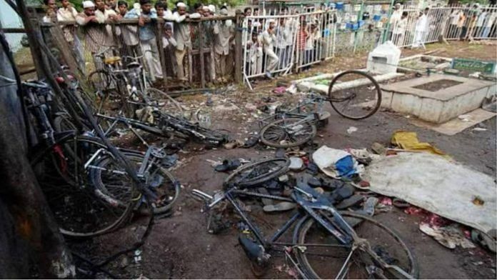 Six persons were killed and scores injured when an explosive device went off near a mosque in Malegaon in 2008 | PTI File photo