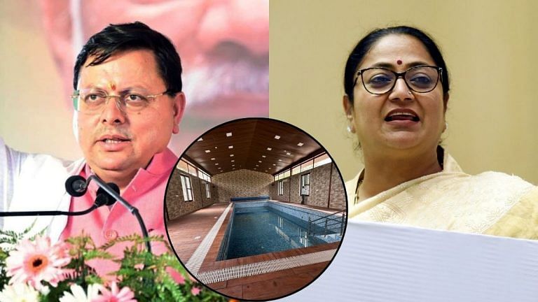 ‘Sheesh Mahal’ jibe returns to haunt BJP as Dhami’s pool & Rekha Gupta’s ‘Maya Mahal’ come under Oppn fire