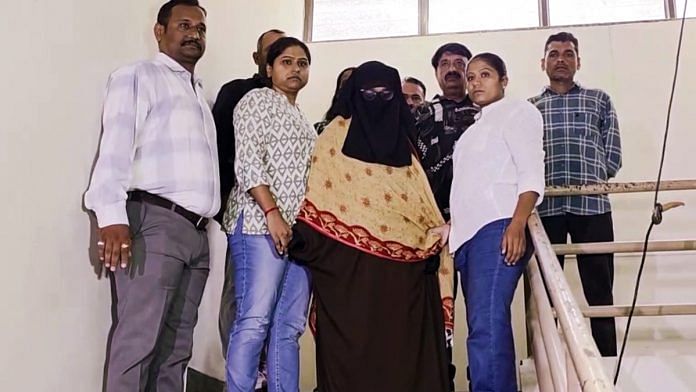 Gujarat ATS with woman held from Bengaluru | ANI