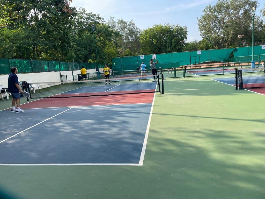Pickleball court in Delhi 