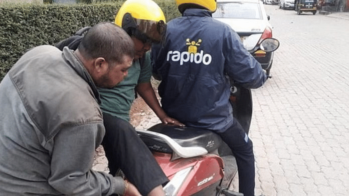 Bike taxi aggregator Rapido is among those hit by the ban in Karnataka | Credit:Facebook/Rapido