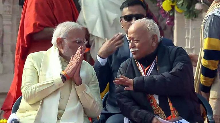 Mohan Bhagwat suggests leaders should ‘step aside’ after 75, Oppn calls remark a ‘reminder to Modi’