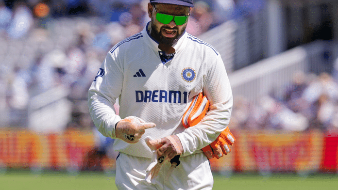 India's vice captain Rishabh Pant walks towards the pavilion after an injury in his hand on the first day of the third test cricket match between India and England, at the Lord's Cricket Ground, in London, Thursday, July 10, 2025 | PTI