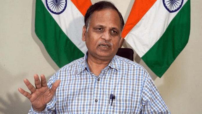 File Photo of Ex-Delhi Minister Satyendar Jain | ANI