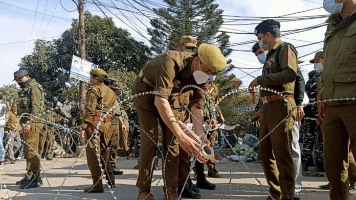 Representational image: Jammu and Kashmir Police personnel | ANI file photo