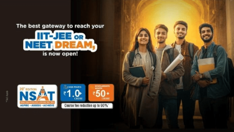 NSAT 2025 Now Open: Narayana Offers Students Across 300+ Cities a Shot at National Glory