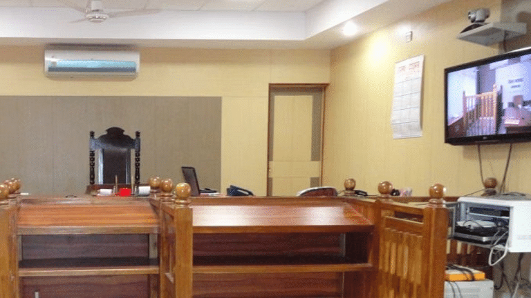 Bathroom, beer & court proceedings. Virtual hearings now face more questions than answers