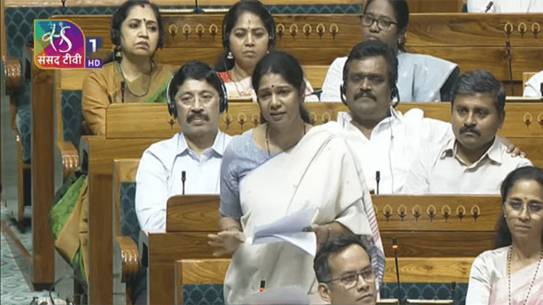 ‘Pakistan firm sought Pahalgam satellite images, how did you miss that?’ Kanimozhi rips into Modi govt
