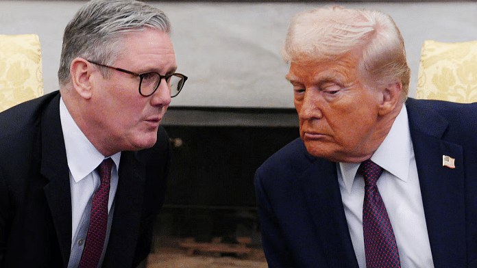 File Photo of British Prime Minister Keir Starmer meeting with U.S. President Donald Trump in the Oval Office at the White House on 27 February in Washington, DC, US | Reuters