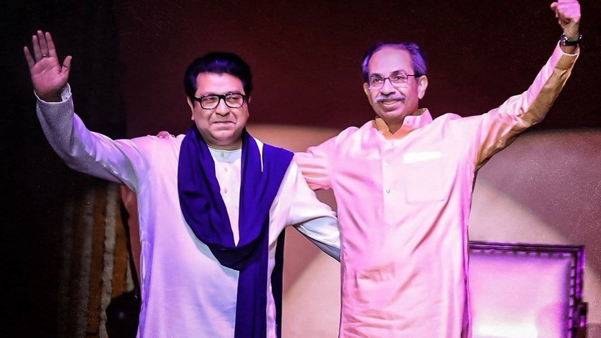 Raj and Uddhav Thackeray at joint rally in Mumbai on 5 July, 2025 | By special arrangement